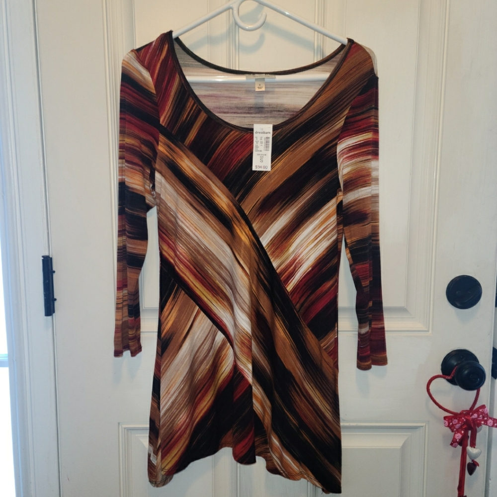 Long Top 3/4 Sleeves